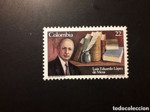 Selos: COLOMBIA YVERT 885 SERIE COMPLETA NUEVA *** 1984 LUIS EDUARDO LÓPEZ MESA PEDIDO MÍNIMO 3€